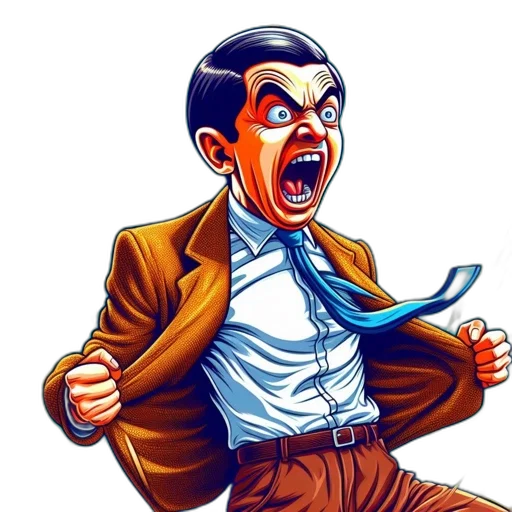 staff, mask, face, comic book art transparent PNG cut-out