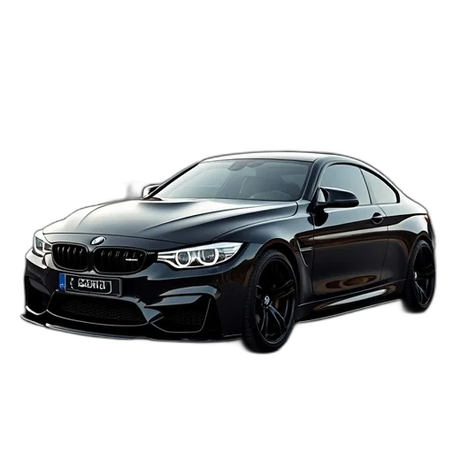car, photorealistic, 3d render, bmw transparent PNG cut-out