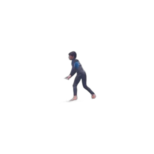shoes, creature, robot, hair transparent PNG cut-out