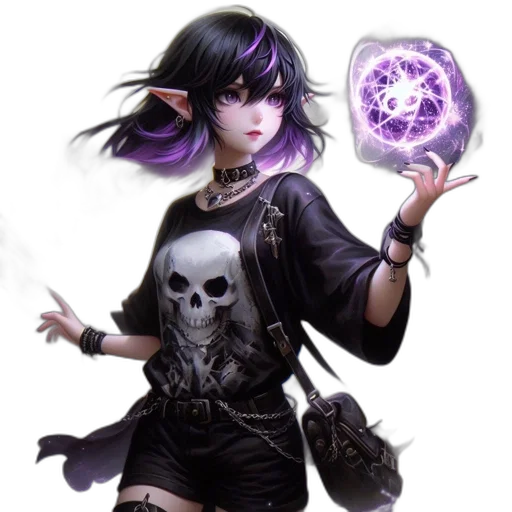 staff, weapon, jewelry, fantasy art transparent PNG cut-out
