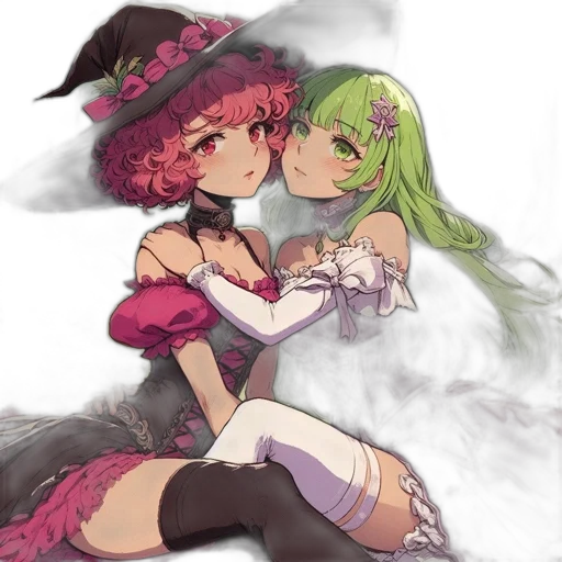 hat, dress, fantasy art, concept art transparent PNG cut-out