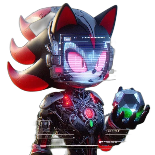 robot, creature, animal, 3d render transparent PNG cut-out