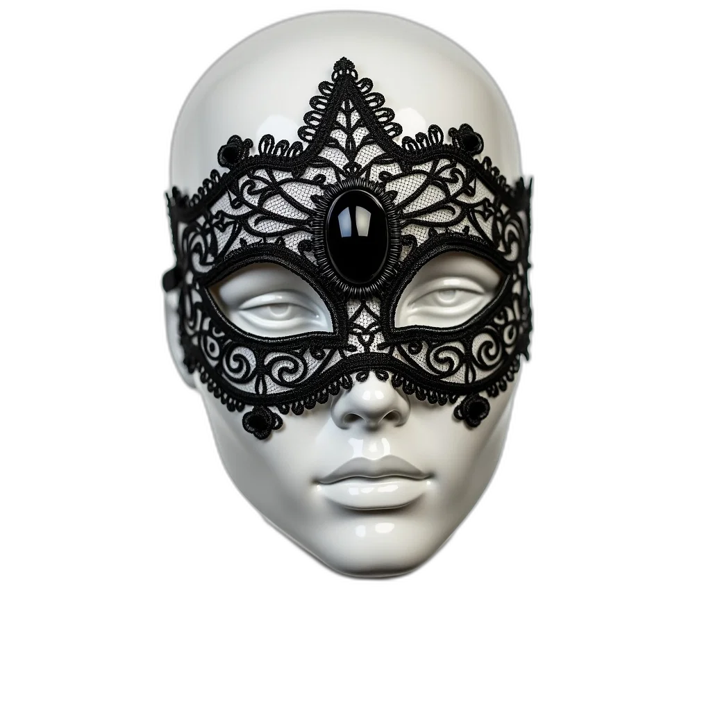 mask, face, jewelry, crown transparent PNG cut-out