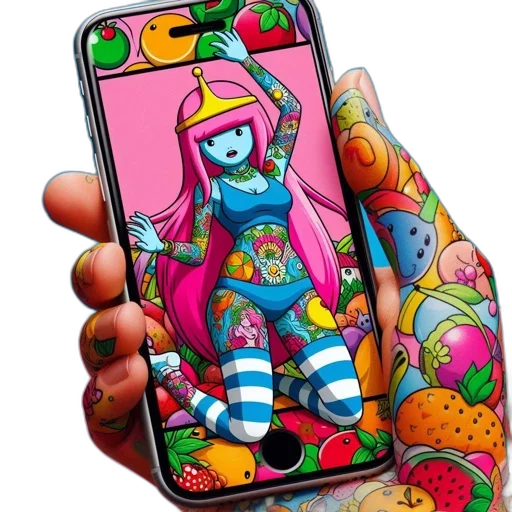 jewelry, vaporwave, concept art, fantasy art transparent PNG cut-out
