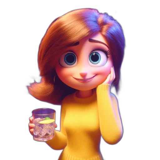 dress, face, bottle, jewelry transparent PNG cut-out
