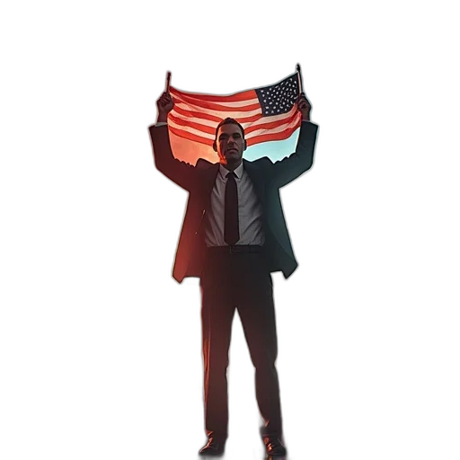 jacket, mask, staff, shoes transparent PNG cut-out