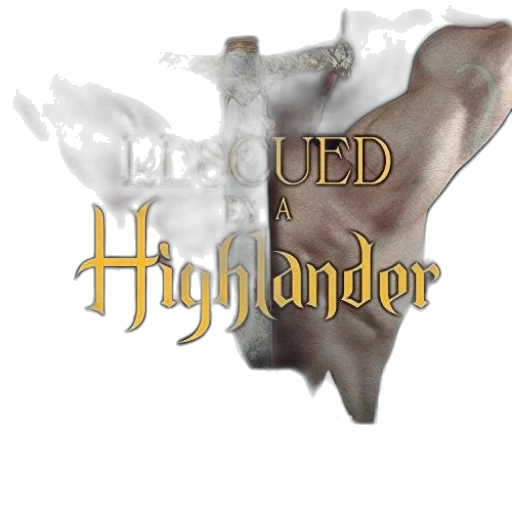 3d render, rescued, highlander, keira transparent PNG cut-out