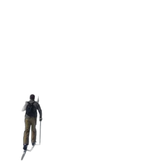 staff, robot, creature, jacket transparent PNG cut-out