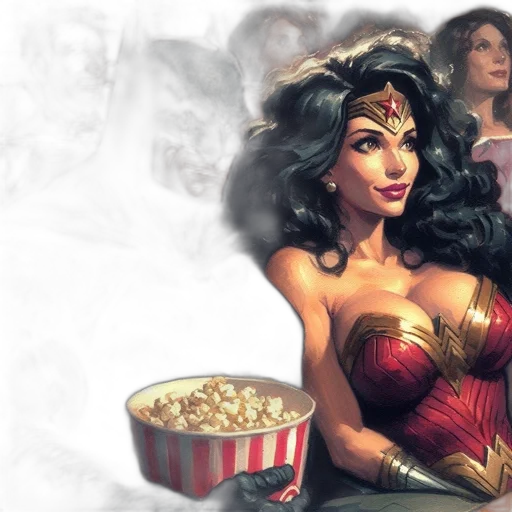 comic book art, concept art, fantasy art, batman transparent PNG cut-out