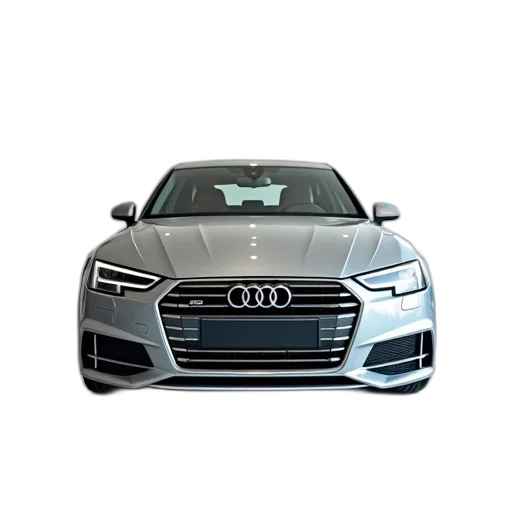 car, photorealistic, 3d render, silver transparent PNG cut-out
