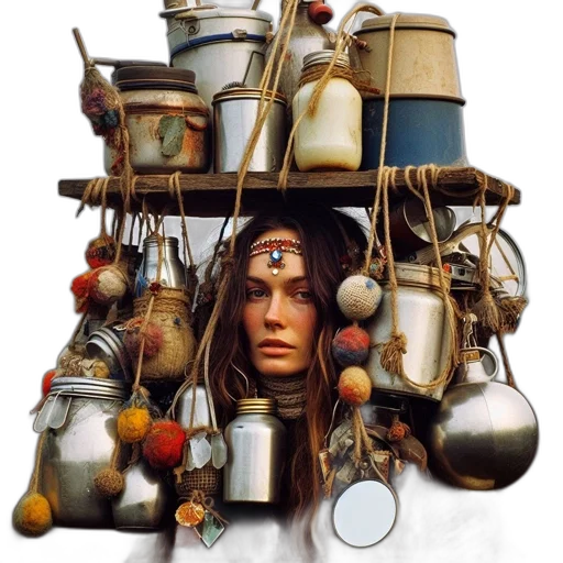 jewelry, robot, mask, face transparent PNG cut-out