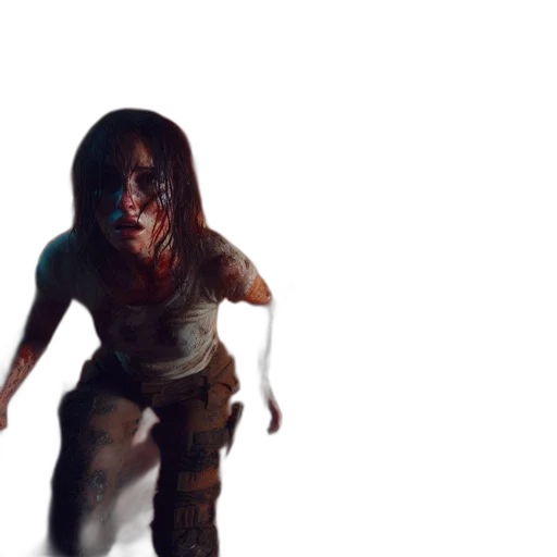 creature, mask, weapon, concept art transparent PNG cut-out