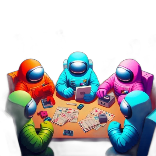 robot, furniture, concept art, 3d render transparent PNG cut-out