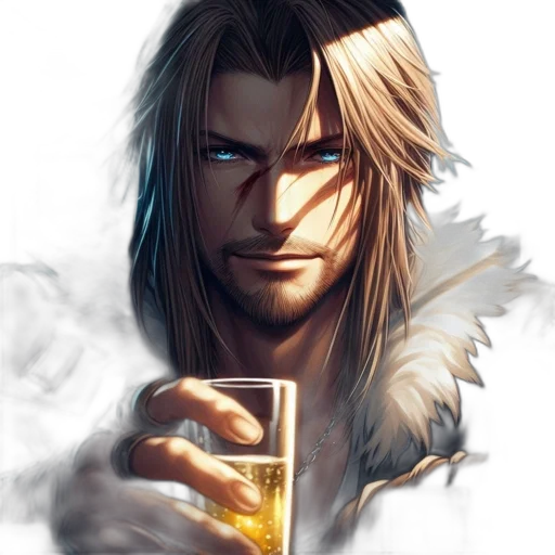 fantasy art, concept art, anime, photorealistic transparent PNG cut-out