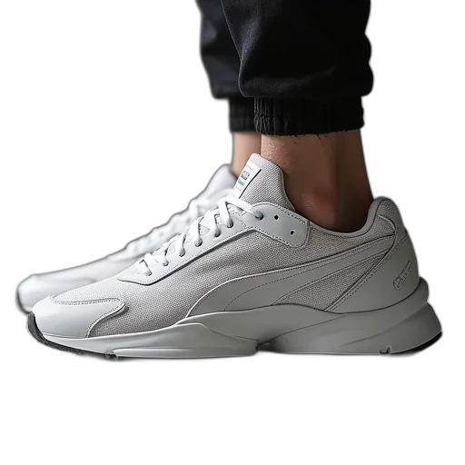shoes, photorealistic, 3d render, vaporwave transparent PNG cut-out