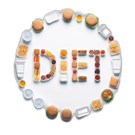 food, various, fast-food, items transparent PNG cut-out