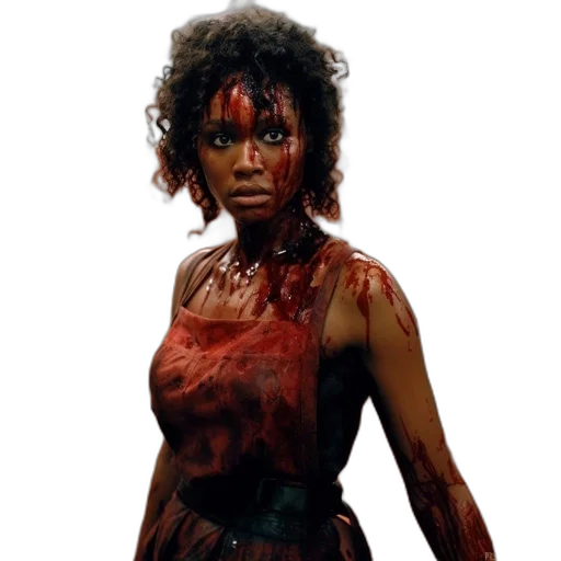 staff, concept art, red, bleeding transparent PNG cut-out