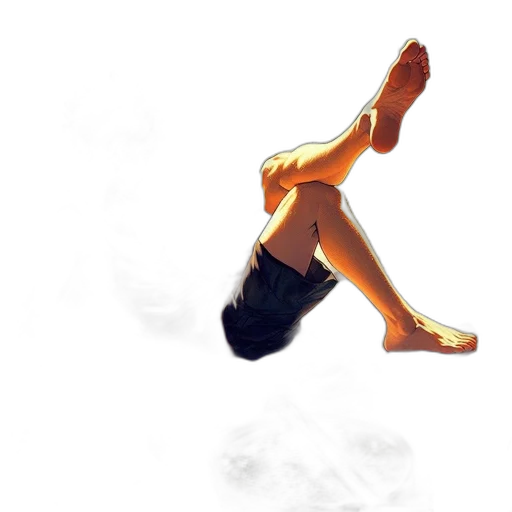 mask, shoes, creature, staff transparent PNG cut-out