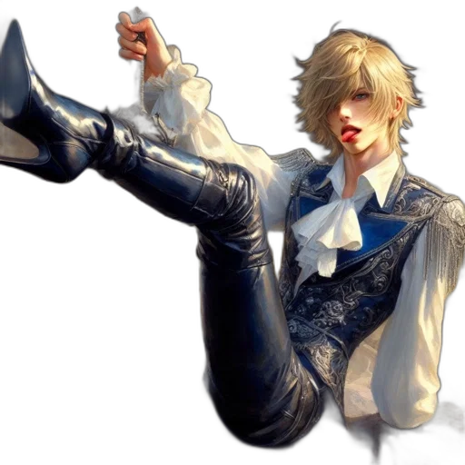 jacket, weapon, sword, staff transparent PNG cut-out