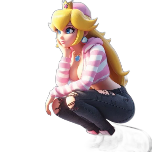 dress, concept art, anime, pixel art transparent PNG cut-out