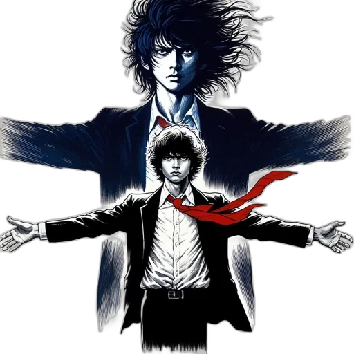 jacket, comic book art, concept art, fantasy art transparent PNG cut-out