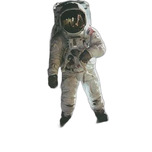 jacket, mask, staff, robot transparent PNG cut-out