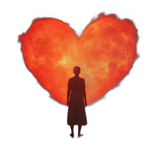 dress, concept art, fire, person transparent PNG cut-out