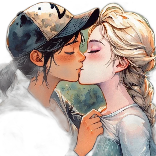 watercolor, comic book art, fantasy art, pixel art transparent PNG cut-out
