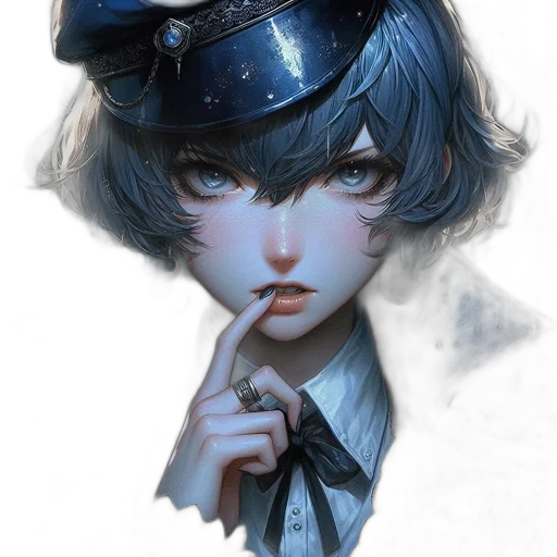 hat, face, mask, staff transparent PNG cut-out