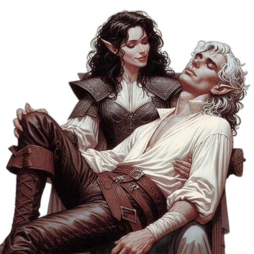 comic book art, fantasy art, concept art, photorealistic transparent PNG cut-out