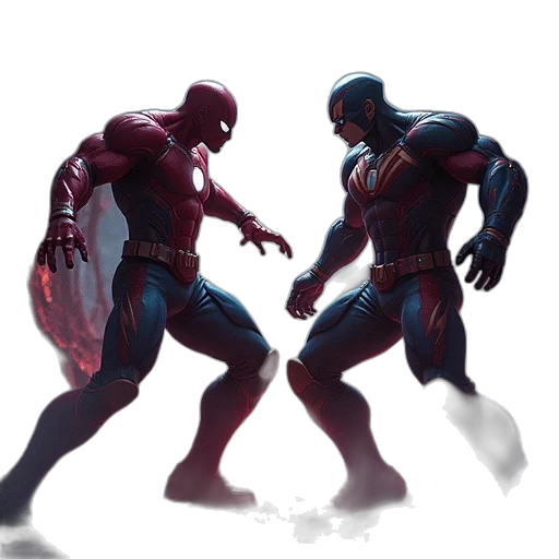 concept art, comic book art, 3d render, fantasy art transparent PNG cut-out