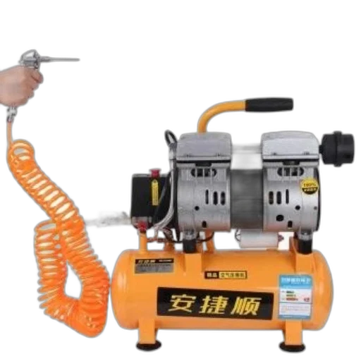 staff, robot, orange, silver transparent PNG cut-out