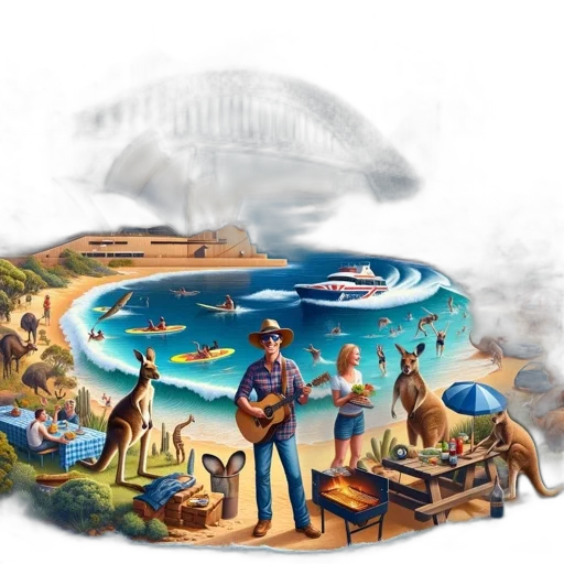 concept art, beach, underwater, lively transparent PNG cut-out