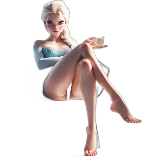 dress, concept art, 3d render, fantasy art transparent PNG cut-out