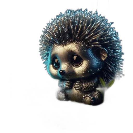 creature, animal, 3d render, concept art transparent PNG cut-out