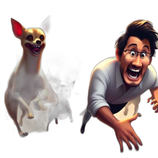 animal, creature, concept art, 3d render transparent PNG cut-out