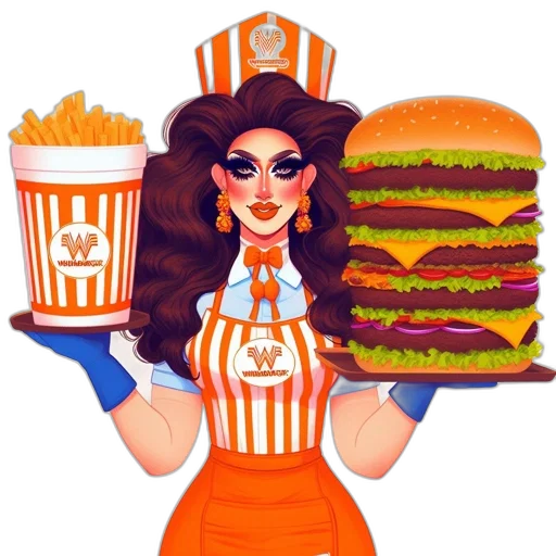 food, concept art, cartoon, pixel art transparent PNG cut-out