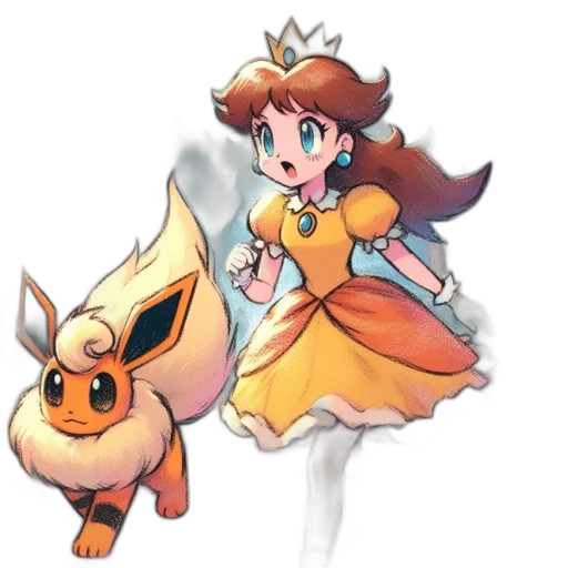 crown, dress, staff, weapon transparent PNG cut-out
