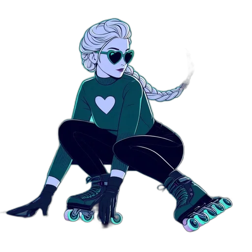 jacket, creature, vaporwave, cyberpunk transparent PNG cut-out