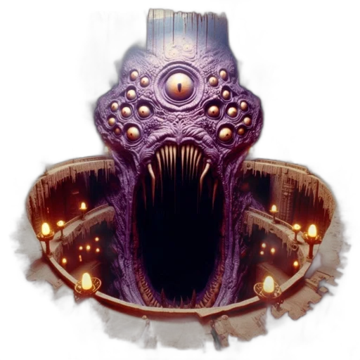 creature, mask, crown, face transparent PNG cut-out