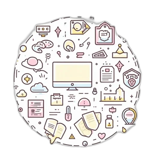 concept art, monochrome, pastel, business transparent PNG cut-out