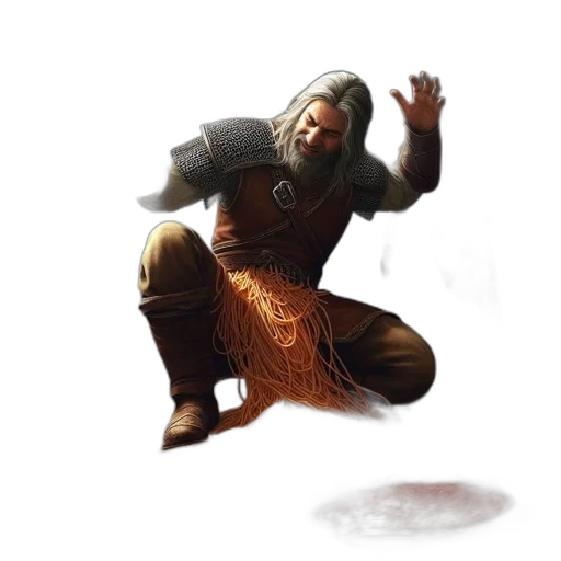 sword, weapon, staff, creature transparent PNG cut-out