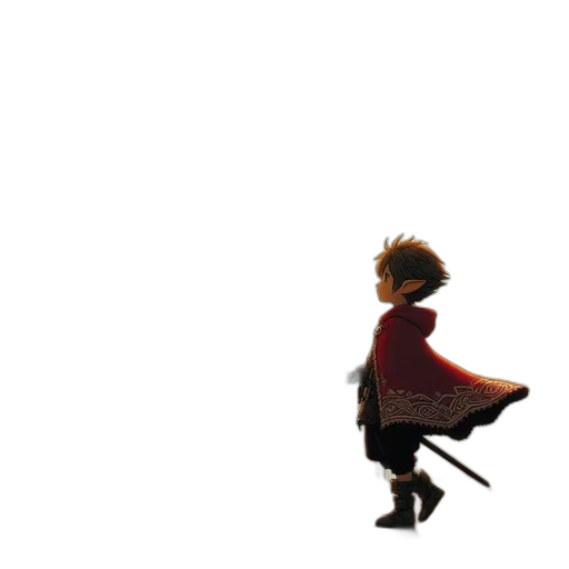 crown, staff, sword, jacket transparent PNG cut-out