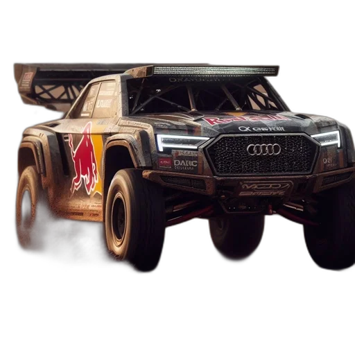 car, concept art, photorealistic, 3d render transparent PNG cut-out