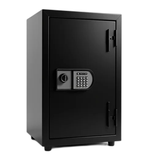 furniture, robot, 3d render, black transparent PNG cut-out