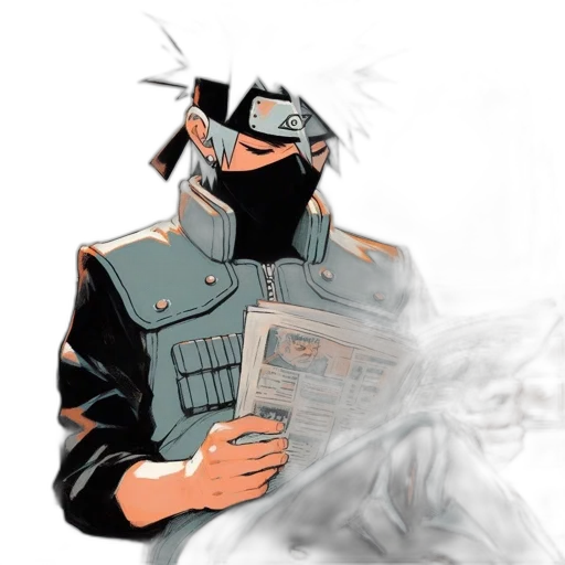 mask, jacket, robot, weapon transparent PNG cut-out