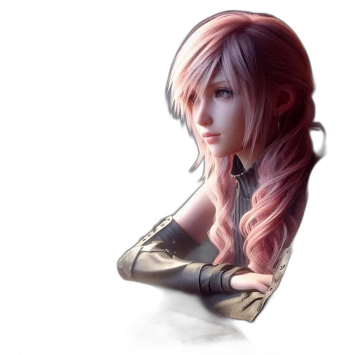 face, hair, staff, jewelry transparent PNG cut-out