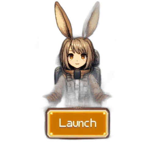 weapon, staff, robot, creature transparent PNG cut-out