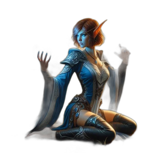 staff, concept art, fantasy art, comic book art transparent PNG cut-out