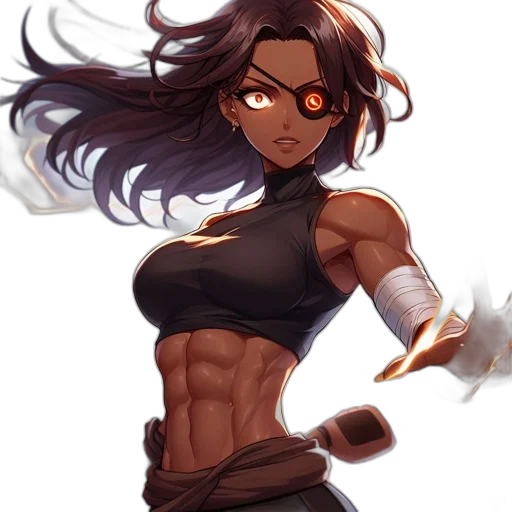 weapon, sword, staff, anime transparent PNG cut-out